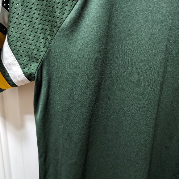 Womens Green Bay Packers Women's Athena Icon Raglan V-Neck T-Shirt By Fanatics - Picture 4 of 10